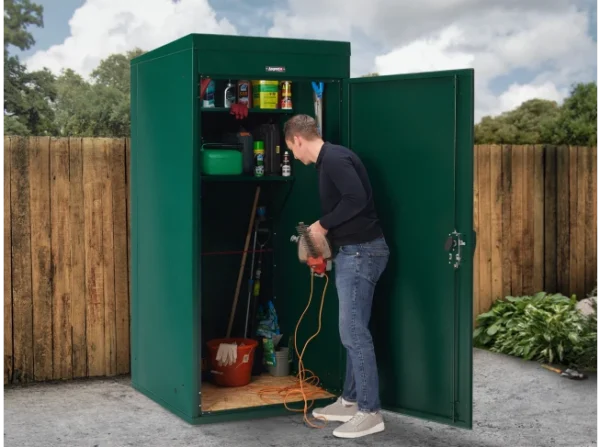 Asgard 3'x4' Vertical Tool Locker Shed -3 Point Locking System - Image 5