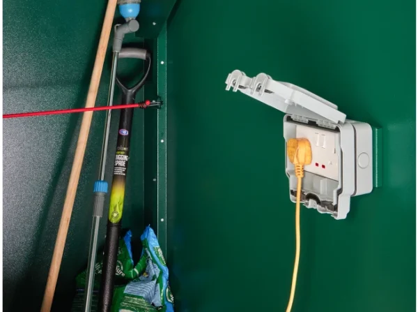 Asgard 3'x4' Vertical Tool Locker Shed -3 Point Locking System - Image 14