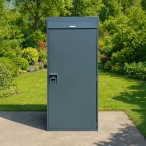 Asgard 3'x4' Vertical Tool Locker Shed -3 Point Locking System