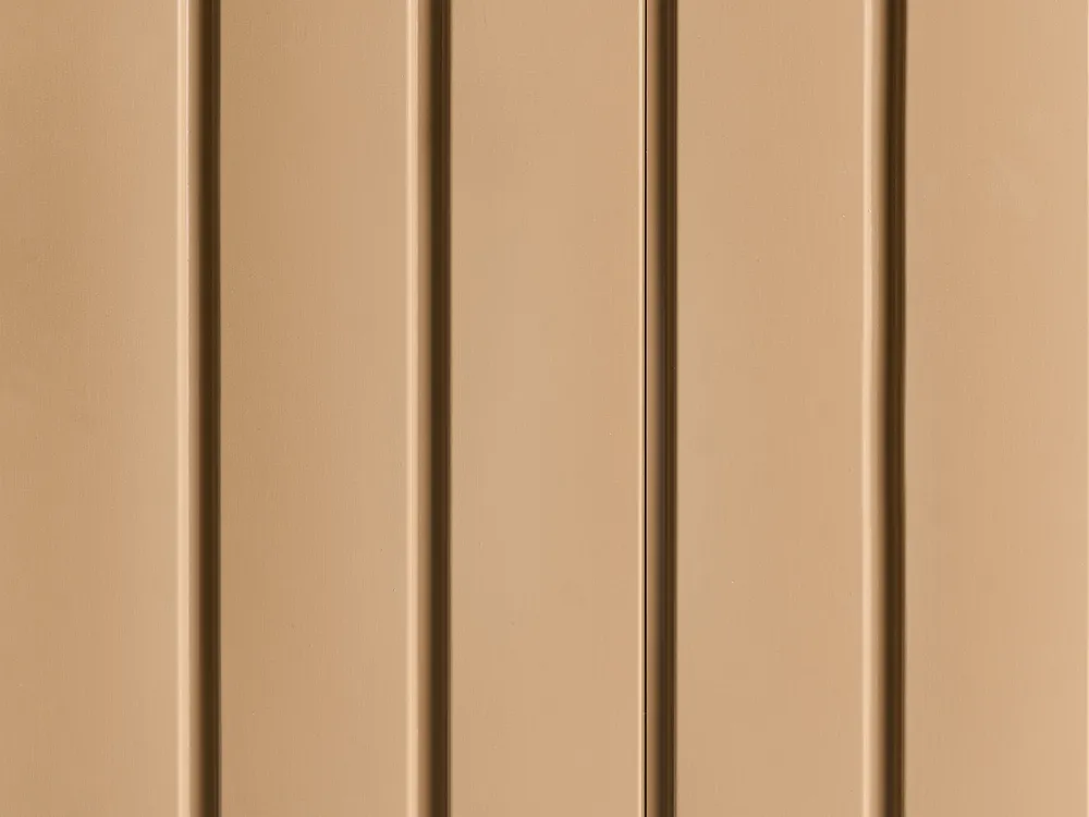 Pro-Tect Nocciano 8'x5.5' Double Hinged Metal Shed - Warm Brown Grey - Image 3