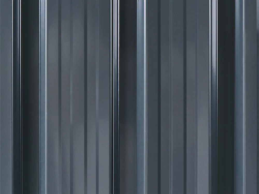 Pro-Tect Acilia 5.5'x 3.5' Metal Pent Shed - Dark Grey - Image 10