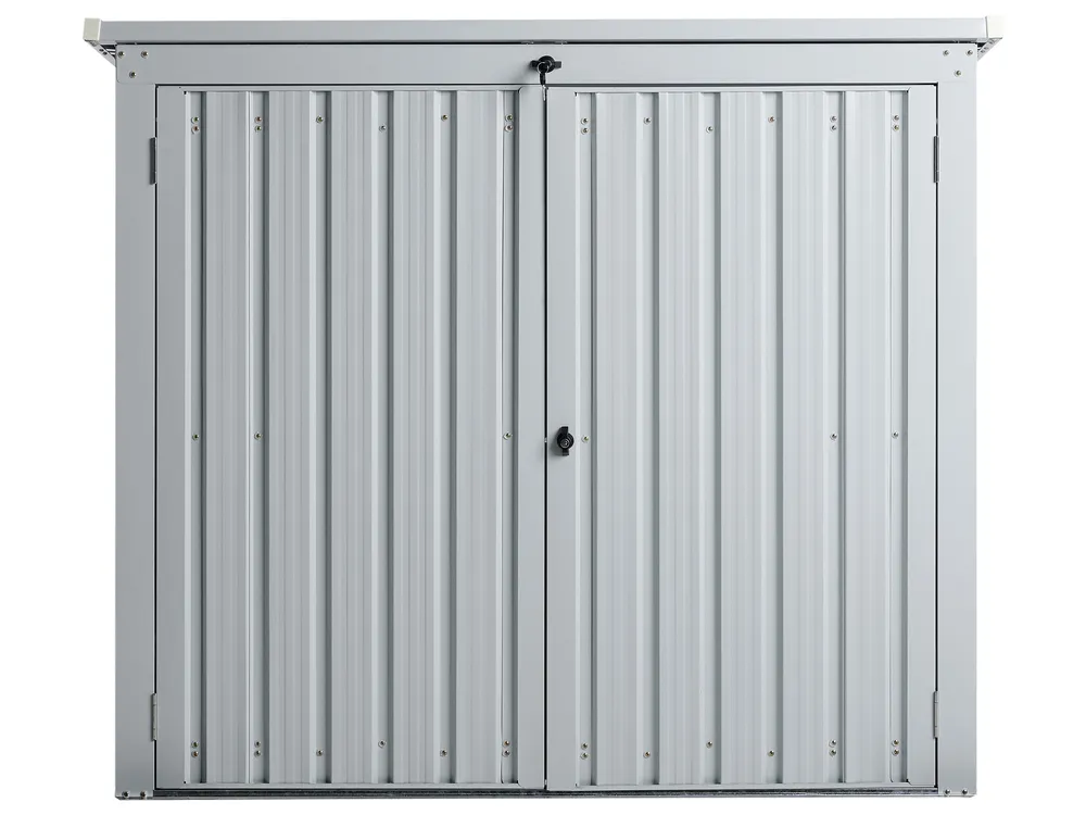 Pro-Tect Moena 5'x3' Metal Storage Cabinet - Light Grey - Image 5