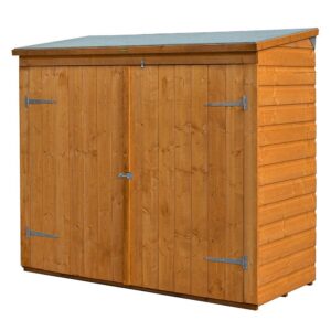Rowlinson Timber 6'x3' Bicycle Wallstore Shiplap Shed
