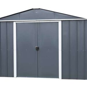 Yardmaster 10' x 8' Castleton Apex Metal Shed - Anthracite