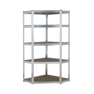Pro-Tect 5 Tier Galvanised Steel Corner Storage Shelving Unit (PTCRN001)