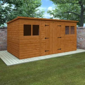 Pro-Tect Timber 14’x8′ Workman Pent Workshop Shed