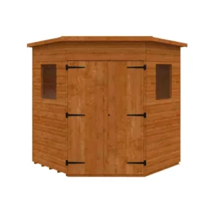 Pro-Tect Timber 6'x6' Shiplap Corner Shed (Window or Windowless)
