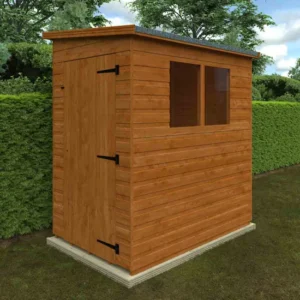 Pro-Tect Timber 6'x4' Lean To Pent Shiplap Shed (Window or Windowless)