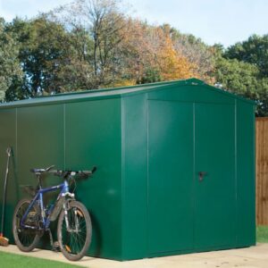 Asgard 7'x11' Gladiator Heavy Duty Metal Shed - with 5 Point Locking System