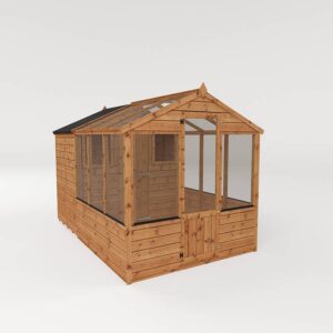 Mercia 10'x6' Traditional Apex Greenhouse Combi Shed