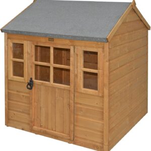 Rowlinson Timber 4' x 4' Little Lodge Playhouse