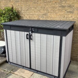 Keter 6' x 3' Oakland Grande Store Heavy Duty Plastic Shed - Grey