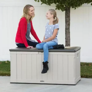 Lifetime 439L Heavy Duty Plastic Outdoor Storage Box