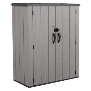 Lifetime Heavy Duty Utility Vertical Storage Shed - Rough Cut