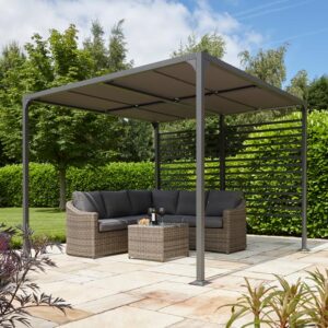 Rowlinson  Florence 3mx3m Metal Canopy