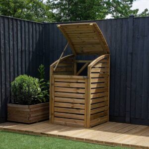 Mercia 3'x3' Pressure Treated Single Bin Store