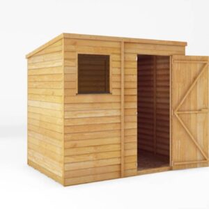 Mercia 7x5 Overlap Pent Timber Shed