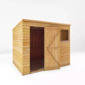 Mercia 8x6 Overlap Pent Timber Shed