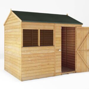 Mercia 8x6 Overlap Reverse Apex Timber Shed