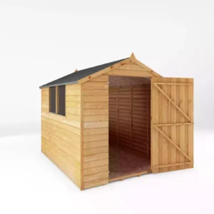Mercia 8x6 Overlap Apex Timber Shed