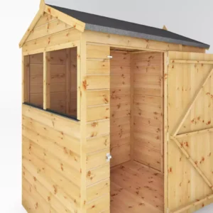 Mercia 6'x4' Shiplap Apex Shed / 4'x6' Reverse Apex Shed