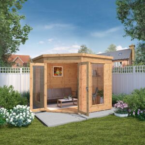 Mercia 8'x 8' Premium Corner Summerhouse