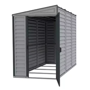 Duramax Sidemate Plus Vinyl Lean To 4x8 Shed - Grey