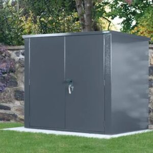 Asgard  5'x3' SecureStore Heavy Duty Metal Shed - with 3 Point Locking System