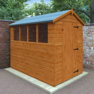 Pro-Tect Timber 8'x5' Super Apex Shiplap Shed (Window or Windowless)