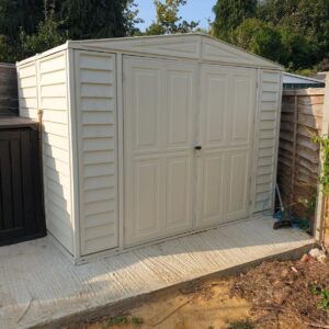 Duramax Woodbridge Vinyl 10'x5' Apex Shed