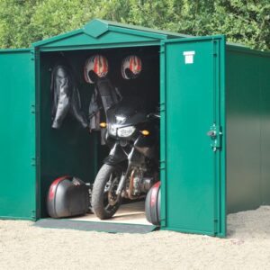 Asgard 11'x5' Heavy Duty Metal Motorcycle Storage Garage - with 5 Point Locking System