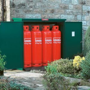 Asgard Heavy Duty Metal Gas Bottle Storage -4 Bottles (47kg bottles)