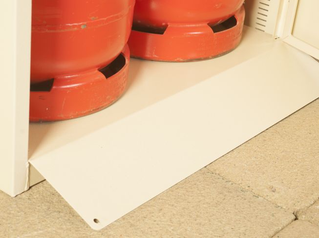 Asgard Heavy Duty Metal Gas Bottle Storage - 2 Bottles (47kg bottles) - Image 3