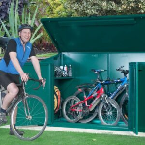 Asgard 7'x4' Access Heavy Duty Metal Shed - with 3 Point Locking System