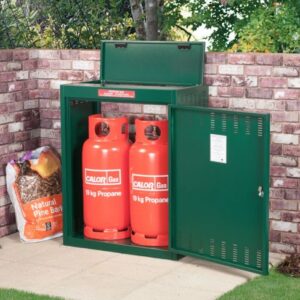 Asgard Heavy Duty Metal Gas Bottle Storage - 2 Bottles (19Kg)