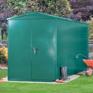 Asgard 5'x14' Centurion Heavy Duty Metal Shed - with 5 Point Locking System