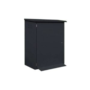 SafeStor Kingston 7'x2' Heavy Duty Metal Gas Bottle Store - 4 Bottles