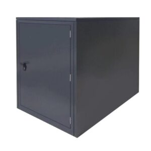 SafeStor 3'x6' Heavy Duty Metal Bicycle Locker- Double Entry