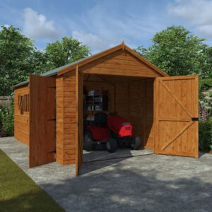 Pro-Tect Timber 18’x10′ Apex Shiplap Garage (Window or Windowless)