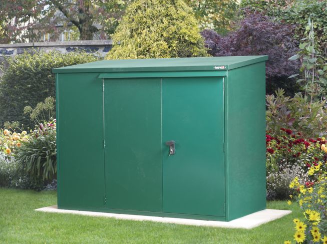 Asgard 6'x3' Annexe Heavy Duty Metal Shed - with 5 Point Locking System - Image 5