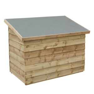 Rowlinson Overlap 460 Litre Timber Patio Chest