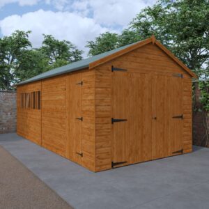 Pro-Tect Timber 20’x10′ Apex Shiplap Garage (Window or Windowless)
