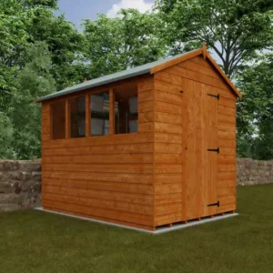 Pro-Tect Timber 8'x6' Super Apex Shiplap Shed (Window or Windowless)