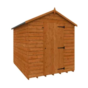 Pro-Tect Timber Value 8'x6' Apex Overlap Shed (Windowless)