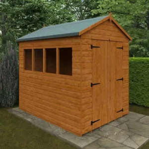 Pro-Tect Timber 8'x6' Shiplap Workshop Shed with Standard Framing (Window or Windowless)