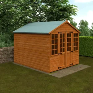 Pro-Tect Timber 10'x8' Shiplap Summerhouse (with optional Veranda)