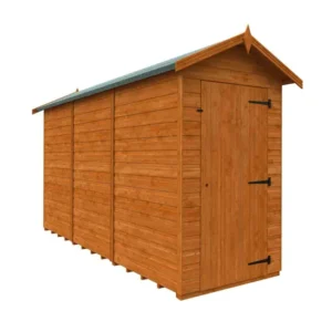 Pro-Tect Timber 12'x4' Flex Windlowless Apex Shed - Express Delivery