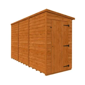 Pro-Tect Timber 12'x4' Flex Windowless Pent Shed - Express Delivery