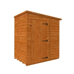 Pro-Tect Timber 4'X6' Flex Windowless Pent Shed - Express Delivery