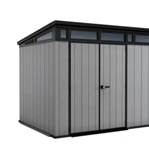 Keter 9'x 7' Artisan 2 Heavy Duty Plastic Pent Shed - New Look Grey